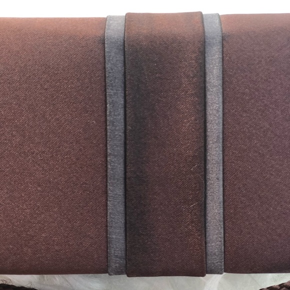 👜 MONI COUTURE EVENING BAG DARK AND LIGHT BROWN BUNDLE 👜 - Picture 4 of 12